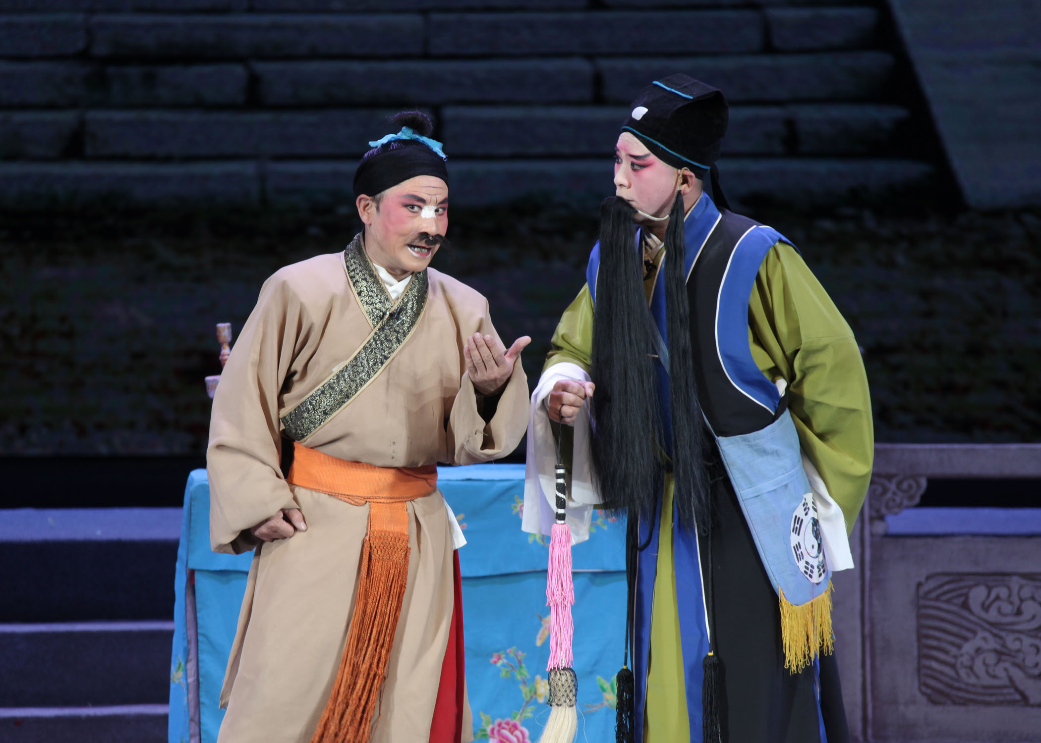 上党落子古装戏《朱元璋斩婿》剧情是明朝洪武年间,朱元璋派驸马常