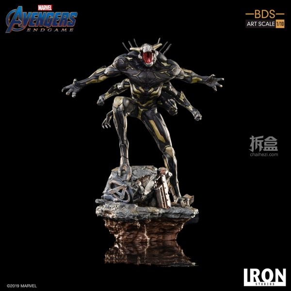 iron studios漫威电影《复仇者联盟4:终局之战》灭霸军团士兵1:10雕像