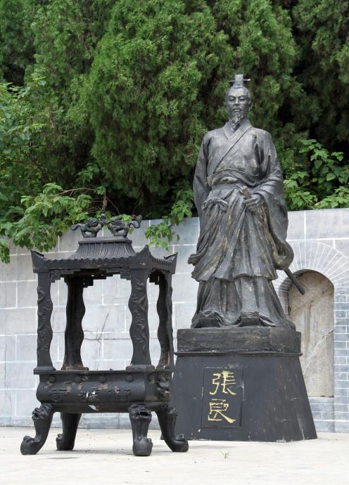 河南省兰考县的张良墓地