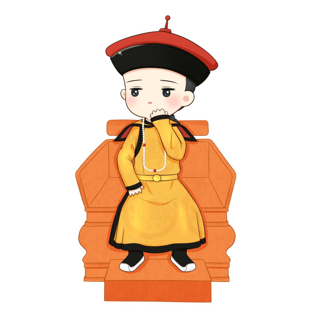 清朝皇帝动漫头像图片