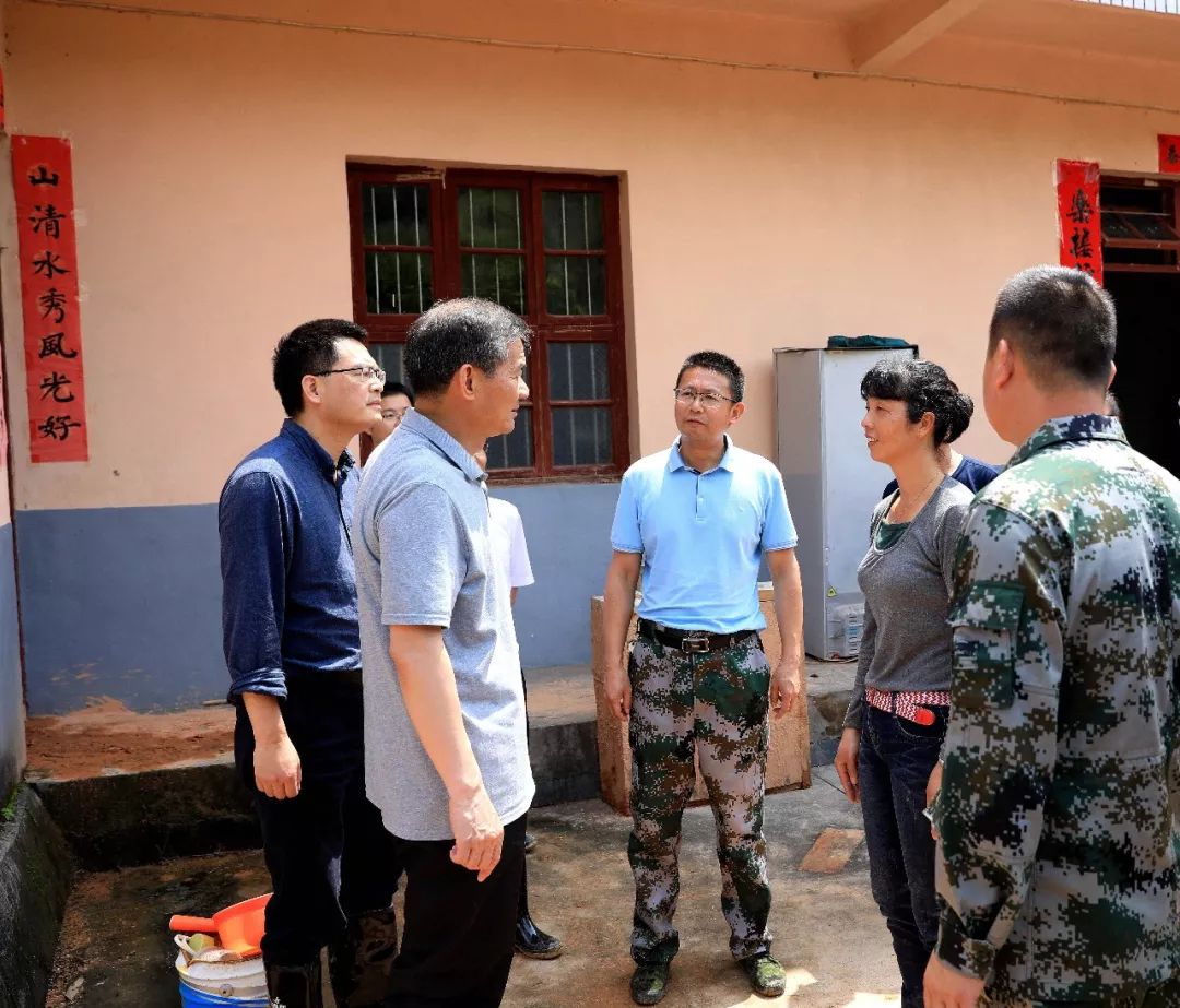 市委书记林兴禄深入明溪指导灾后重建工作