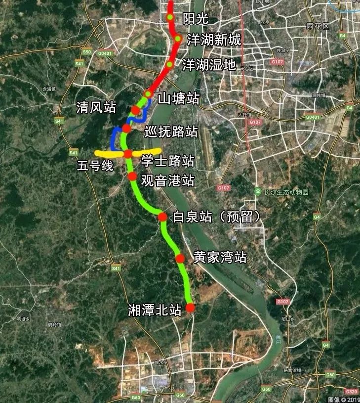 "一轨"西环线项目潭州大道快速化改造项目全长14.