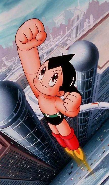 以日本动画片《铁臂阿童木》于1980年12月在中央电视台播出为开端