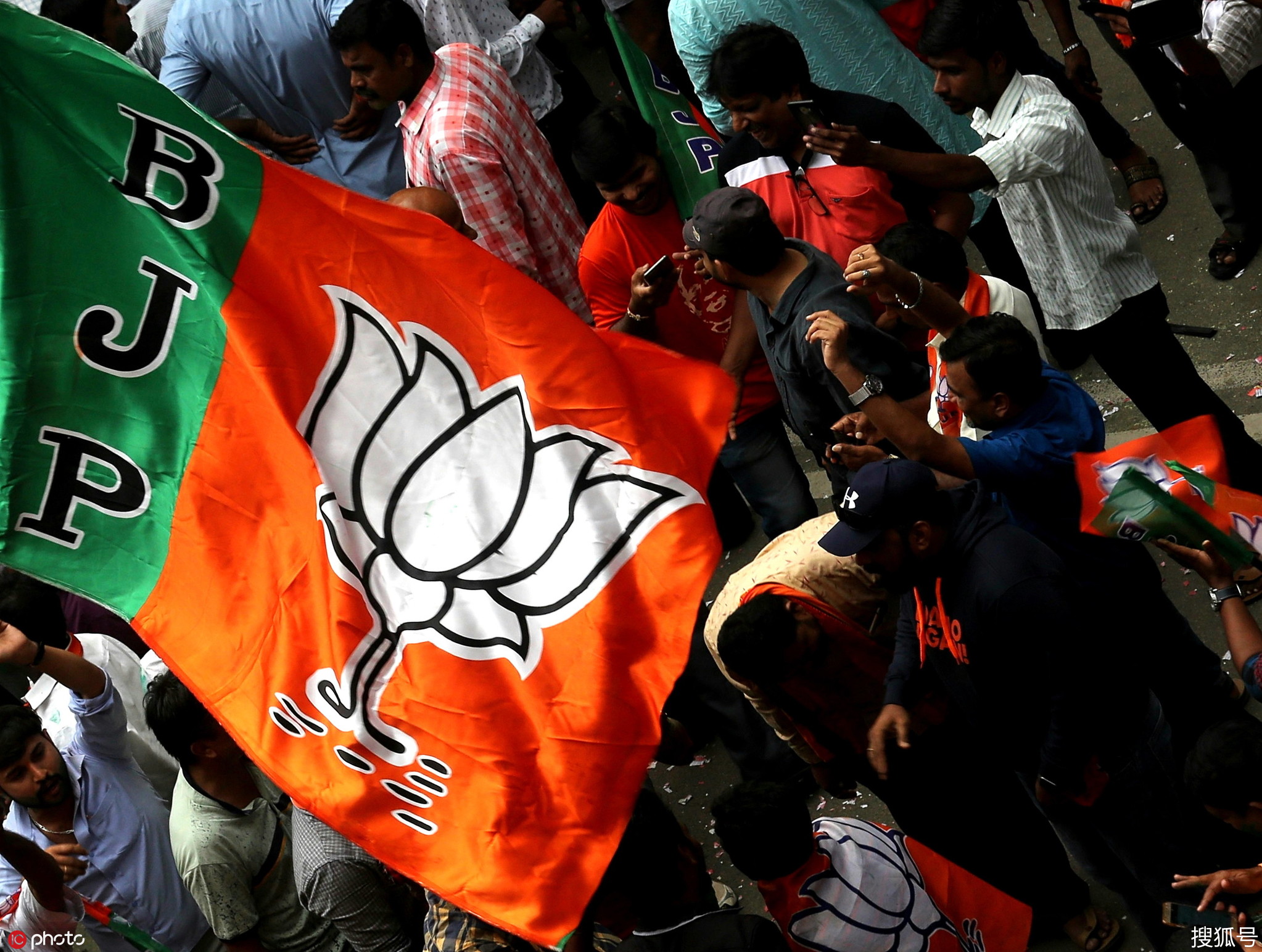 印度总理莫迪领导的人民党宣布在大选中获胜