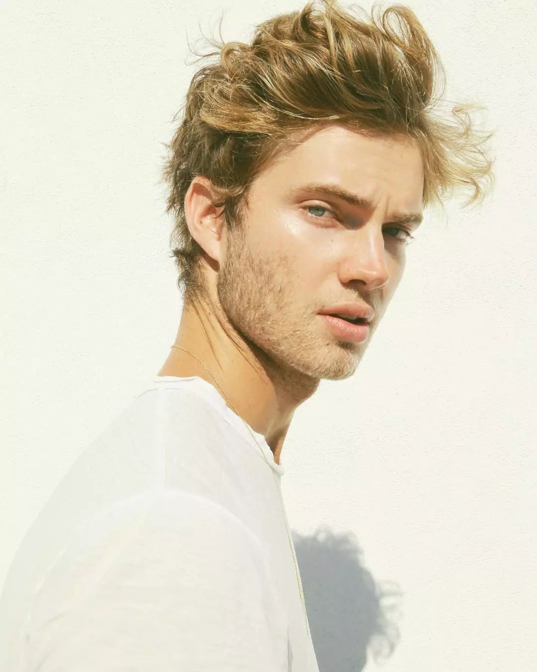 非常具有古典美的南非男模luke volker我可以