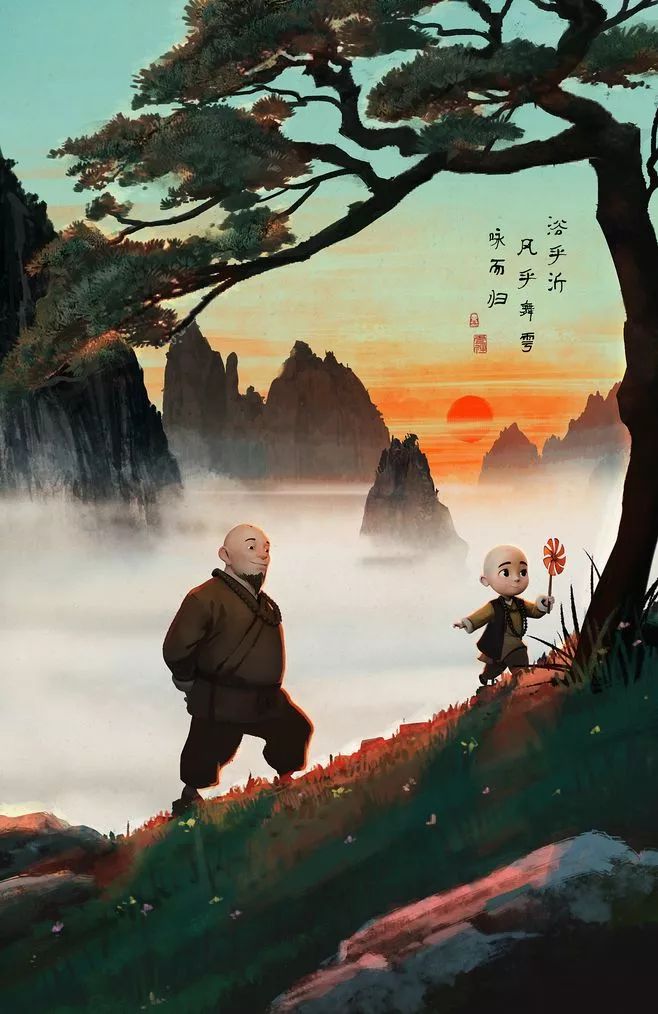 老和尚问小和尚一语惊人