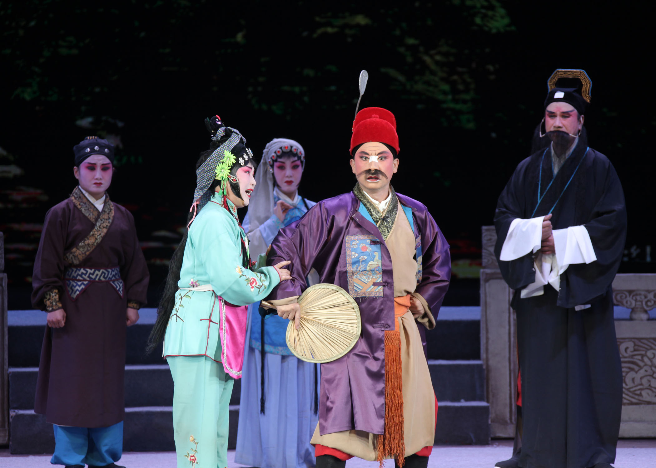 上党落子古装戏《朱元璋斩婿》在潞州剧院上演