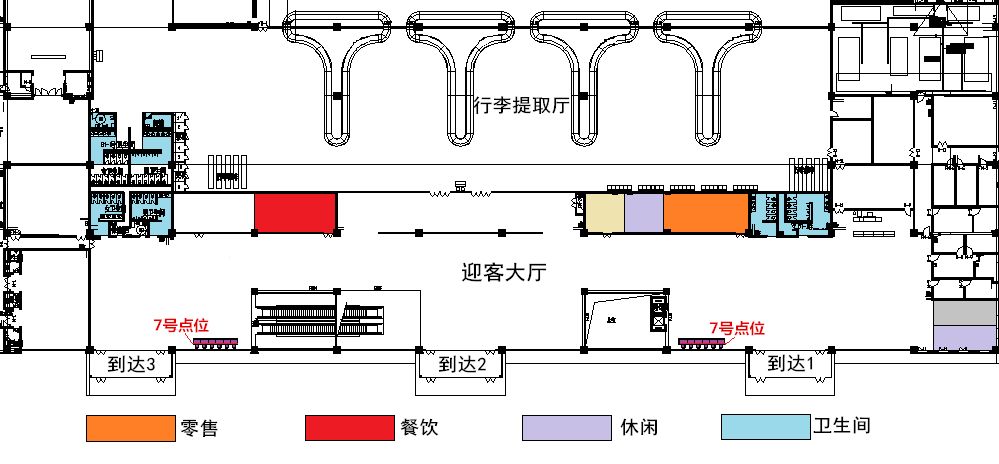 西宁曹家堡机场平面图图片