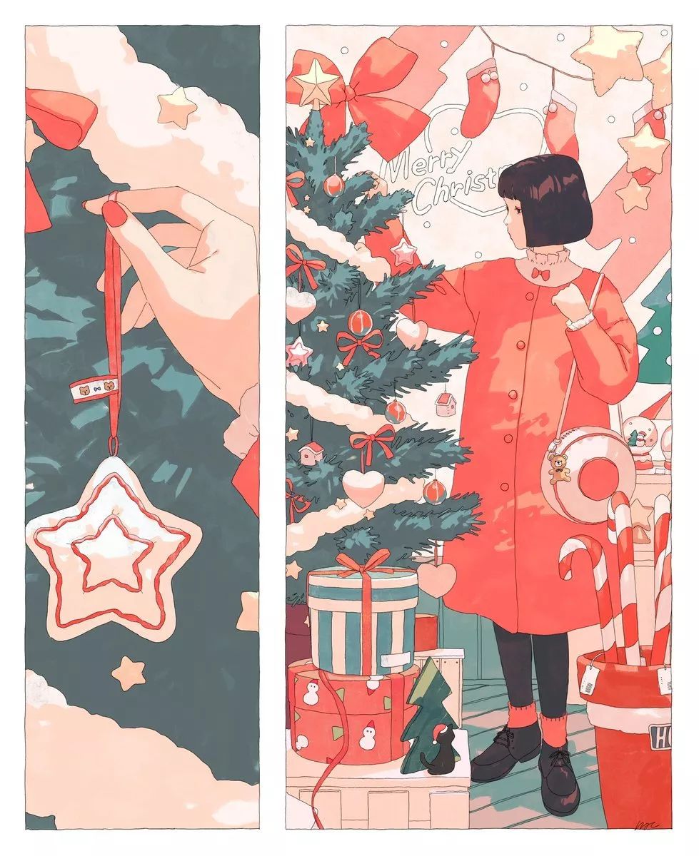 好温馨啊!我发现画下了独居女孩的生活片段日本插