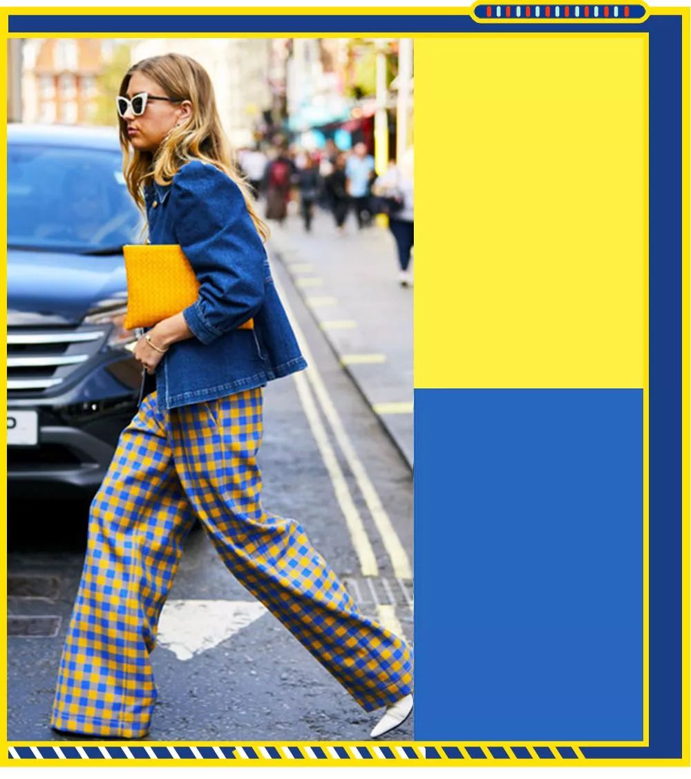 让它们 撞色组合,增加膨胀度!