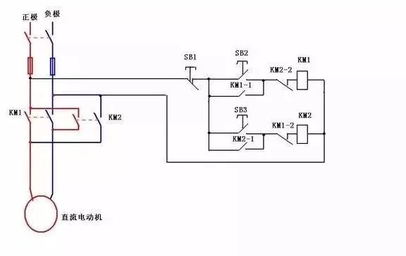 正反轉電機怎麼接兩個交流接觸器