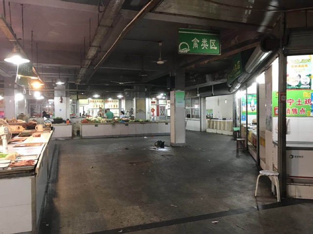 大門入口處改造情況-benuo杭州貝諾結合市場情況,對機神農貿市場進行