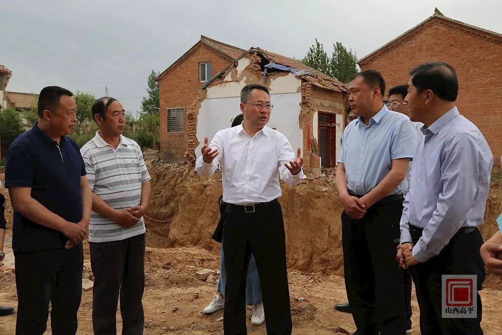 胡晓刚调研太焦高铁拆迁工作