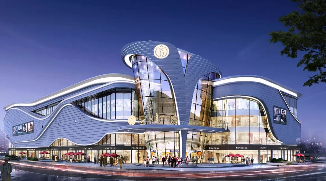 揭阳首个全景式购物中心揭东君和广场封顶啦将于今年年底开业