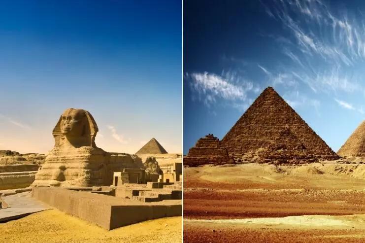 legends of the sahara – thegreat pyramids and the sph