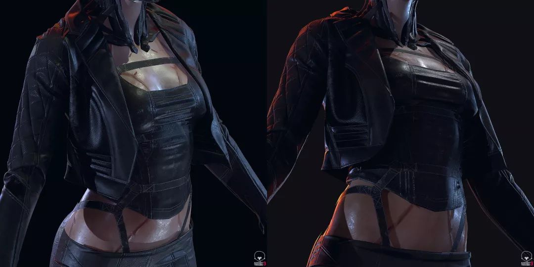 个人作品的角色建模zbrush,3ds max,keyshot,marvelous designer