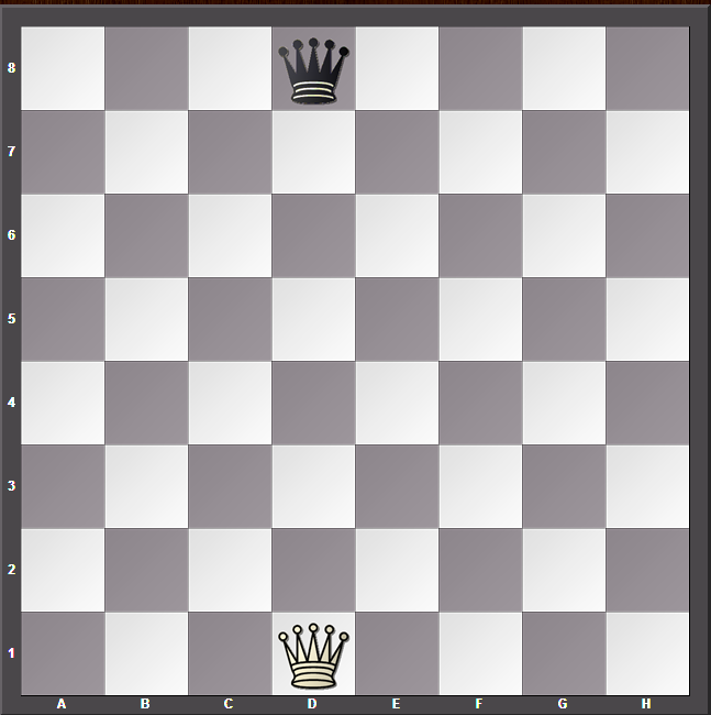 原创国际象棋小课堂棋盘和起始局面