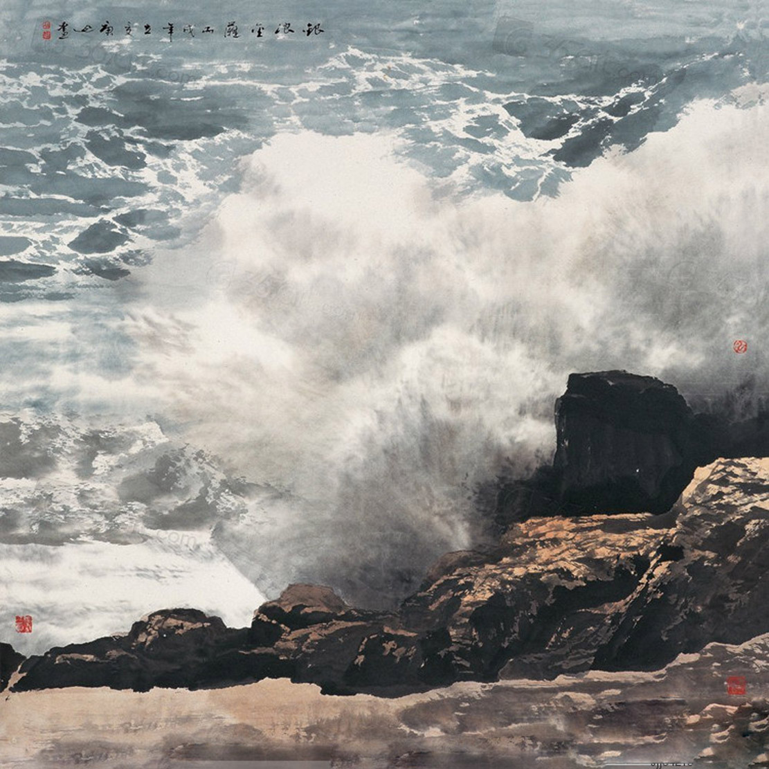 白庚延画家风格孤傲灵秀精神