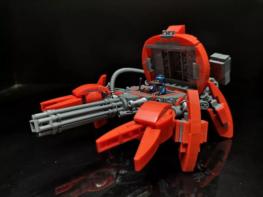 moc帝国机械生物机甲多足机甲加仑多蟹