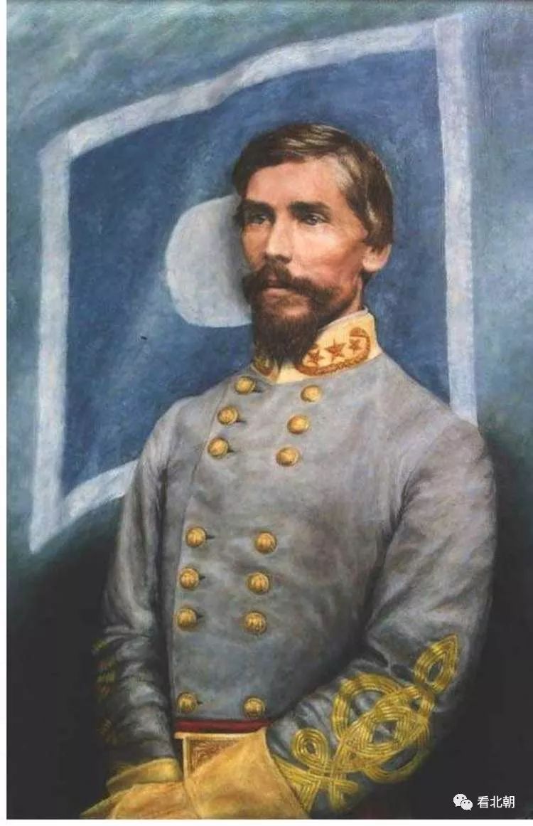 cleburne将军立刻说:"胡德司令,你看到我们面前到富兰克林的距离吗?