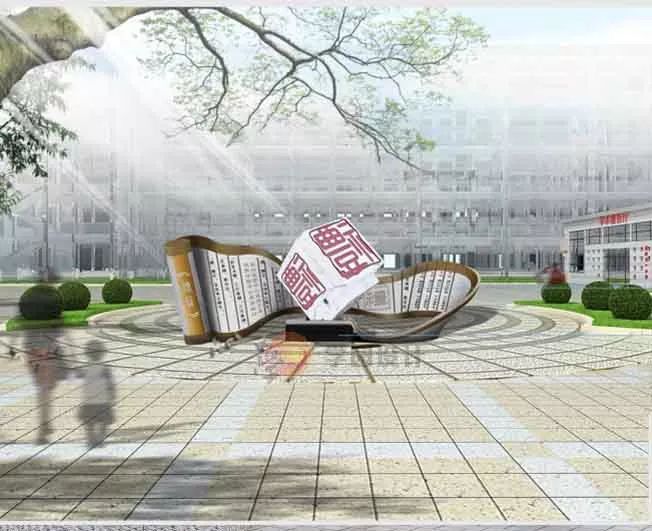 校园创意雕塑一种独特的视觉体验