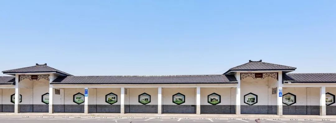 文化围墙,环境润泽,文化滋养,濡染在汉代风格建筑魅力,学校办学特色