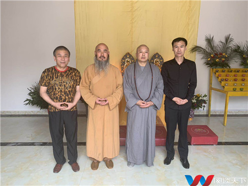 武僧总教头释延强参拜千年古刹高隍庙