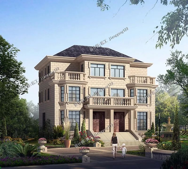 150平建双拼别墅还带地下室一户的面积建两户你说实用不