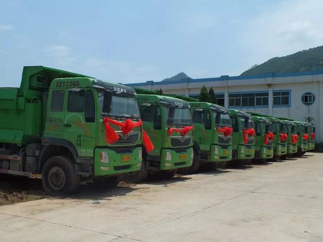 好消息福清第一家国有渣土运输公司正式营业了