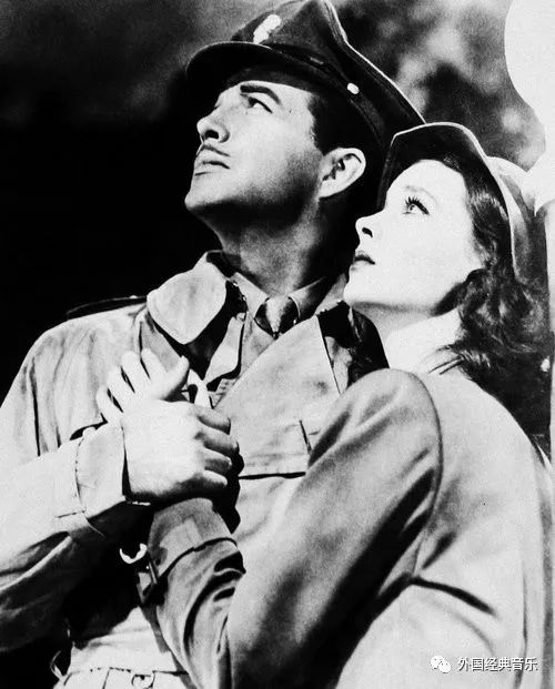 经典怀旧电影魂断蓝桥海报相册男女主角太好看了