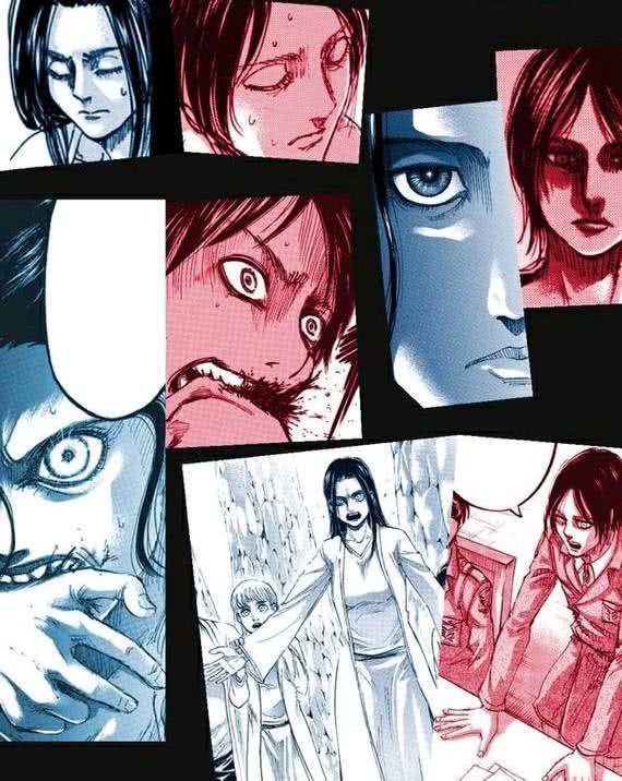 进击的巨人巨人之力的负面影响出现艾伦逐渐变成第二个芙丽妲