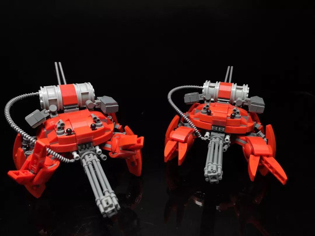 moc帝国机械生物机甲多足机甲加仑多蟹
