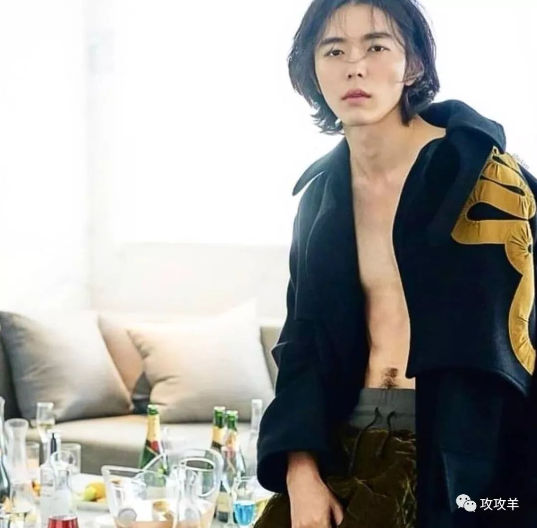 抽烟的金材昱】【音乐剧话剧造型】【长发日式花美男】【顺毛小可爱】