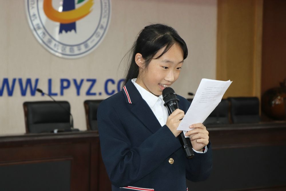 学模联精神展大使风采记临平一中模联课程分享活动暨第四届英语节启动