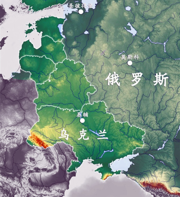 地图看世界;欧洲粮仓乌克兰