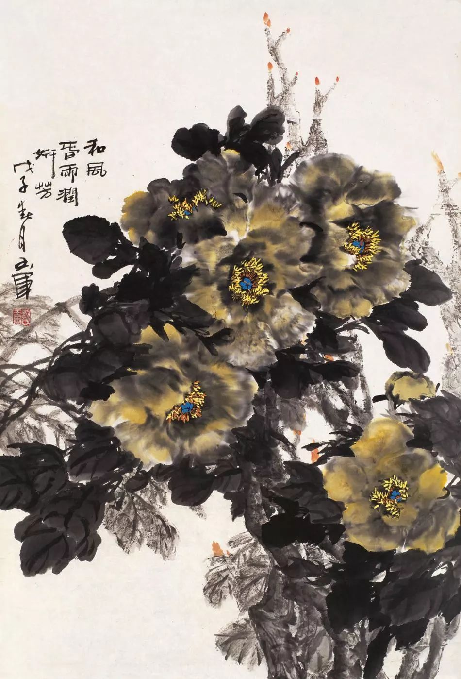 作品展|刘玉军写意花鸟画欣赏_北京