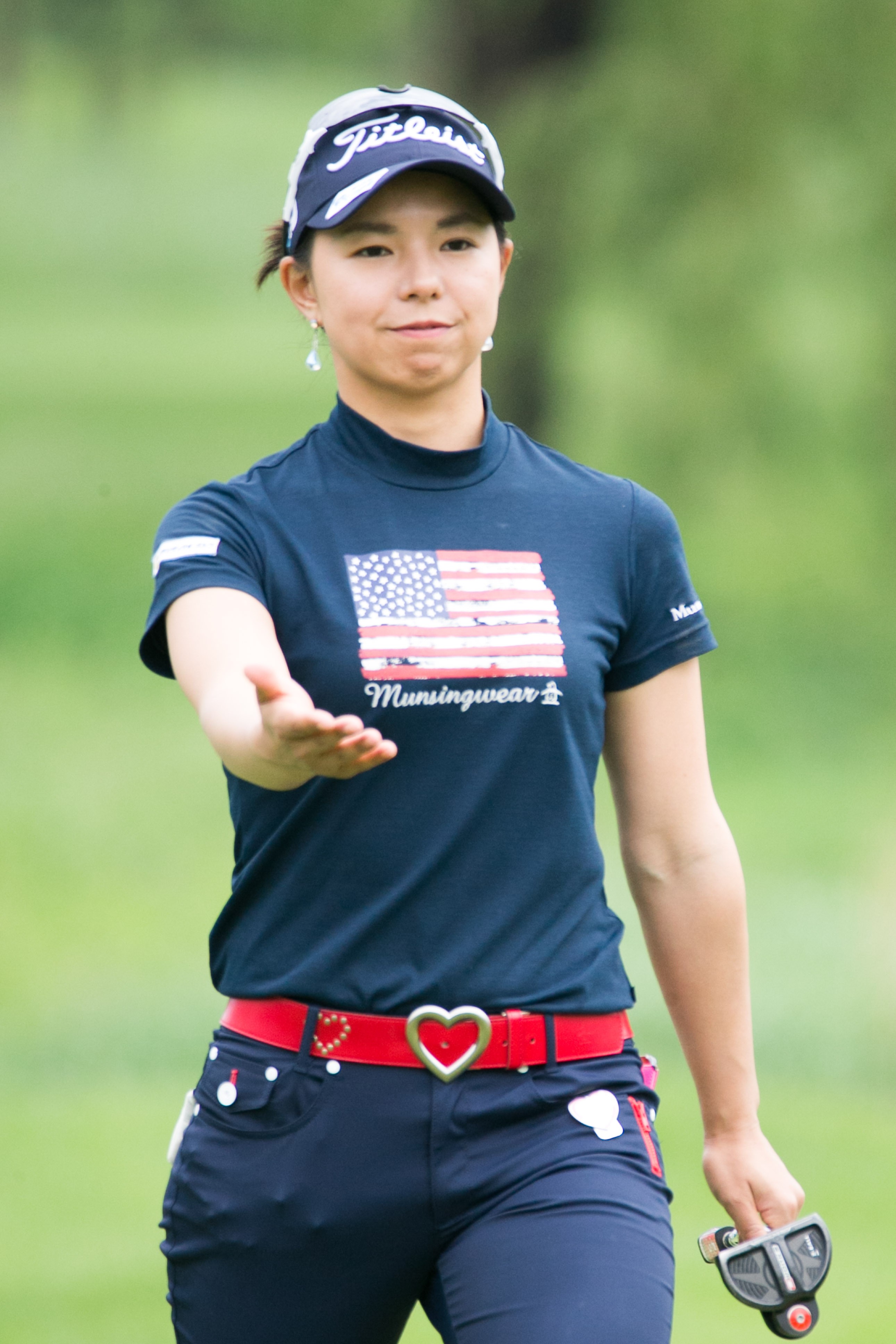 组图:乐卡克北京女子精英赛 张维维夺clpga第二冠