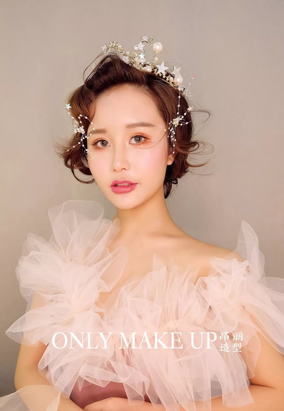 一大波短发新娘造型出炉美到你了吗?