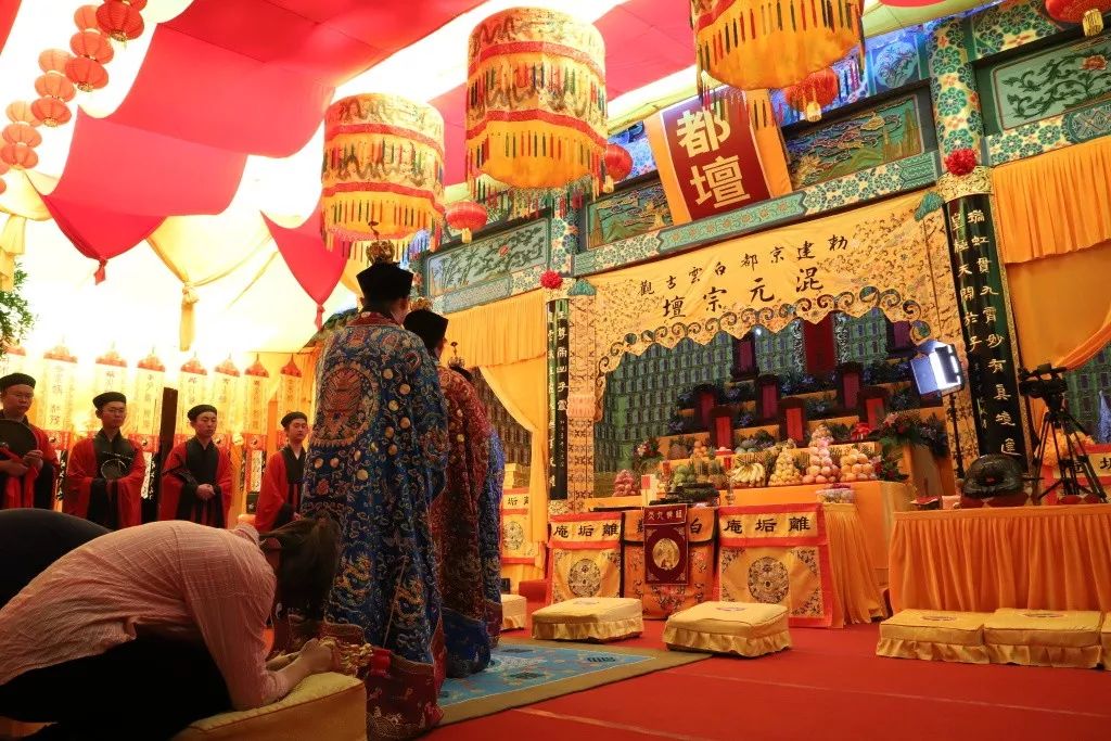 视频图集无锡白云观己亥年太上祝国裕民黄籙大醮三清朝科都坛