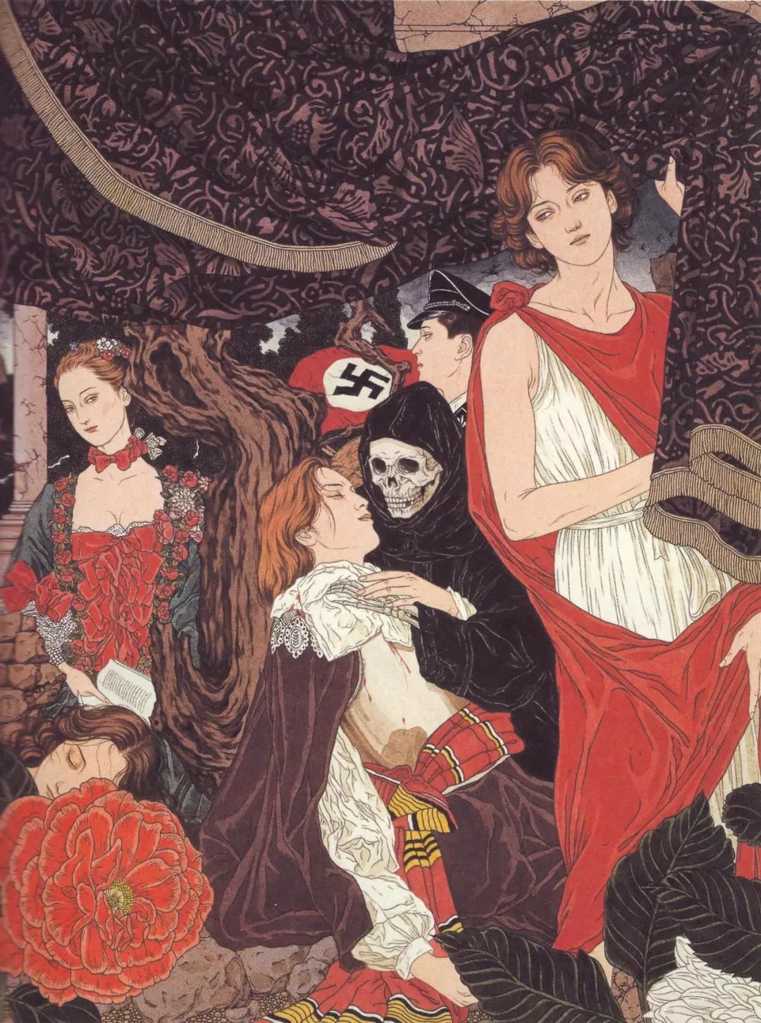 接触大量象征主义与浪漫主义艺术作品,如埃德加·爱伦·坡与波德莱尔