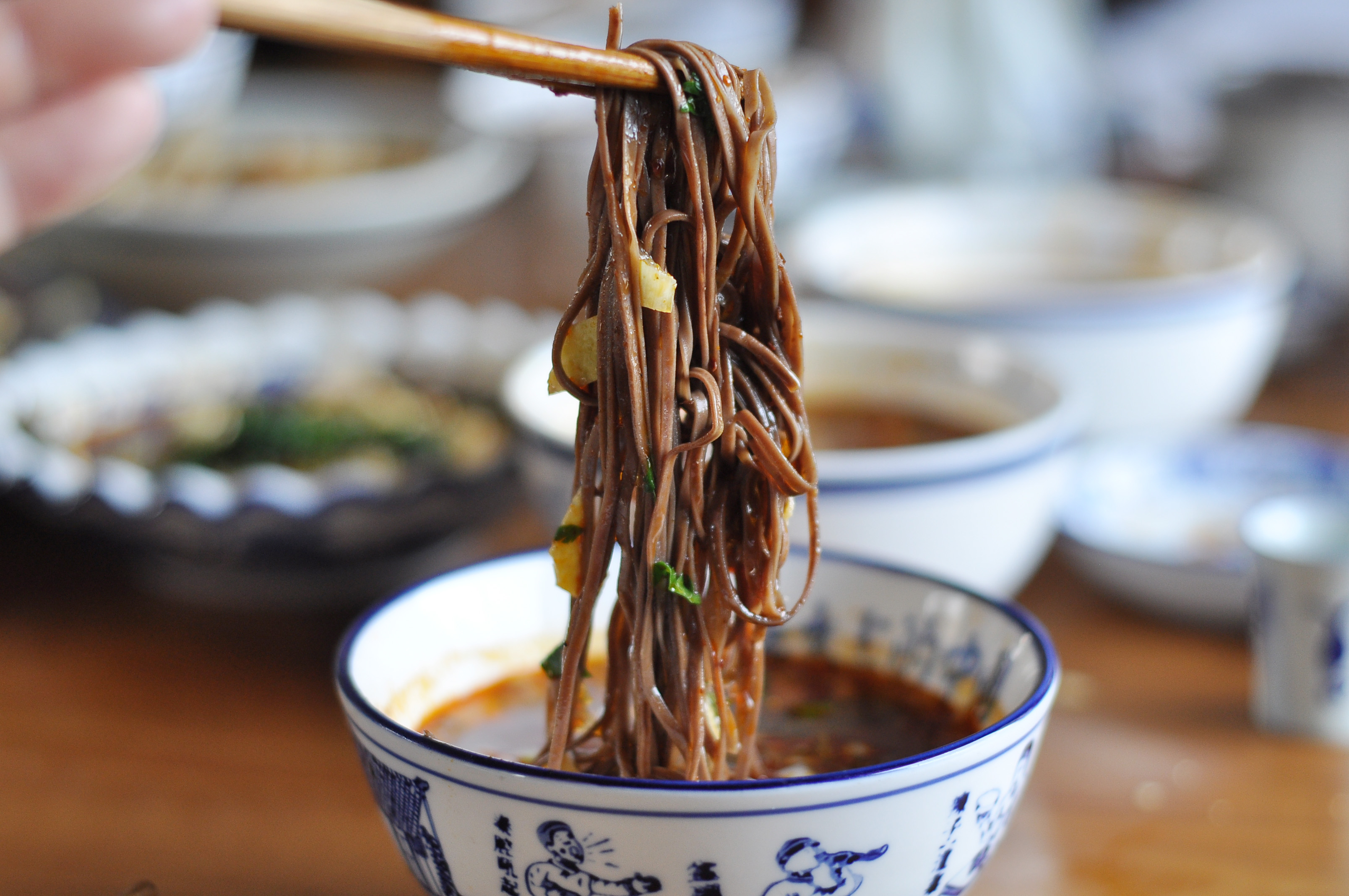 宝鸡陈仓老街美食图片