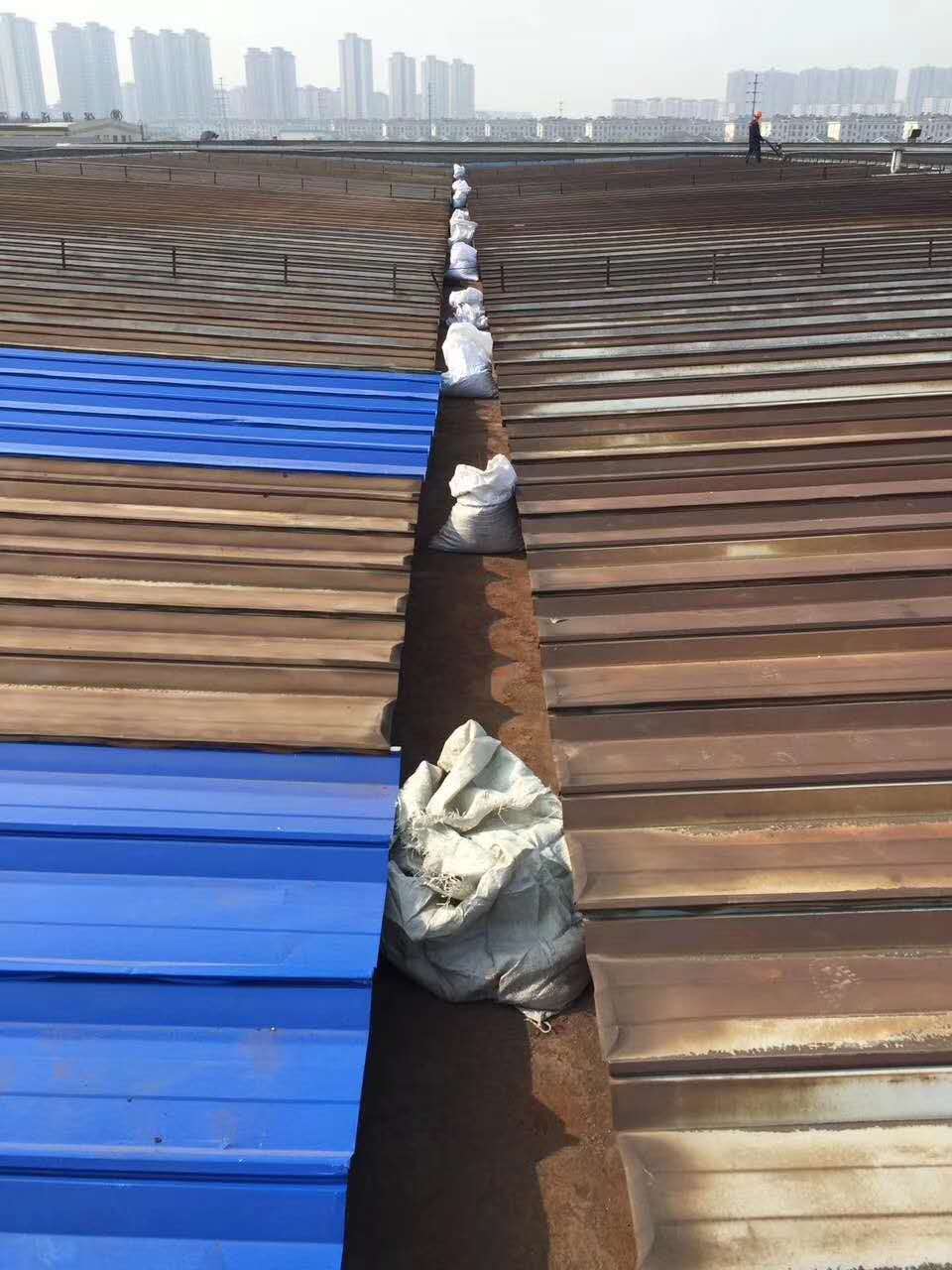 厂房彩钢瓦除锈喷漆翻新防腐维护施工标准