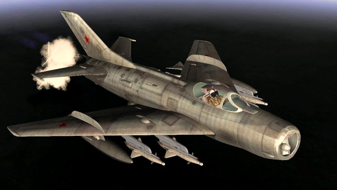 1/ 12 歼-6战机座舱(模拟效果图).