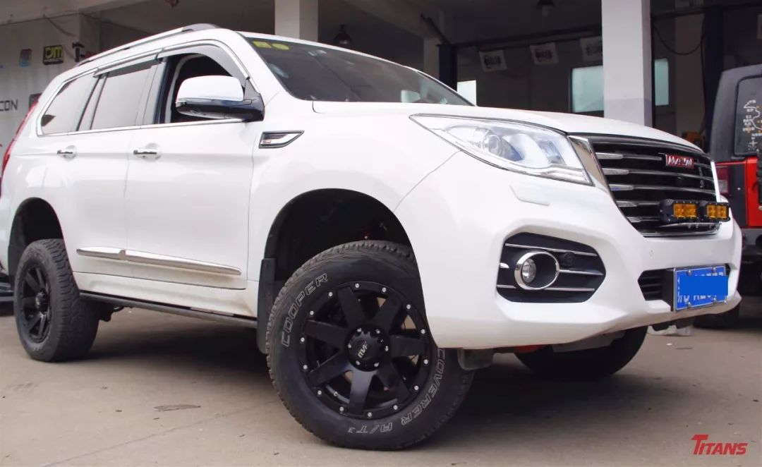 哈弗h9两寸升高改装案例