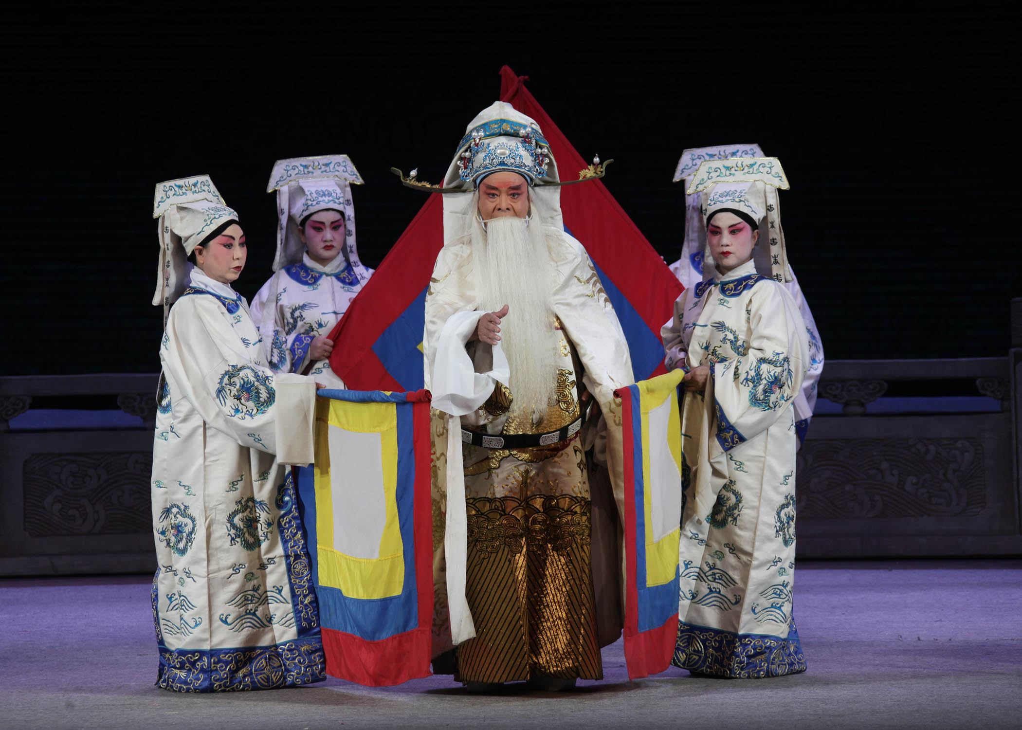 非遗传统戏曲上党落子搜杜府在潞州剧院上演