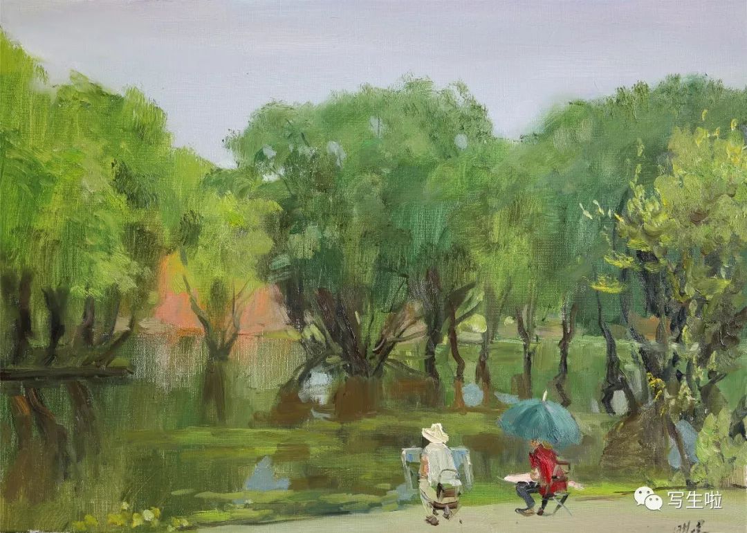 写生啦曲湘建2019写生新作