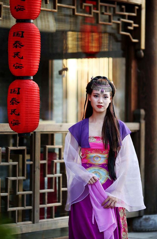 人像摄影:洛邑古城,古装佳人_洛阳