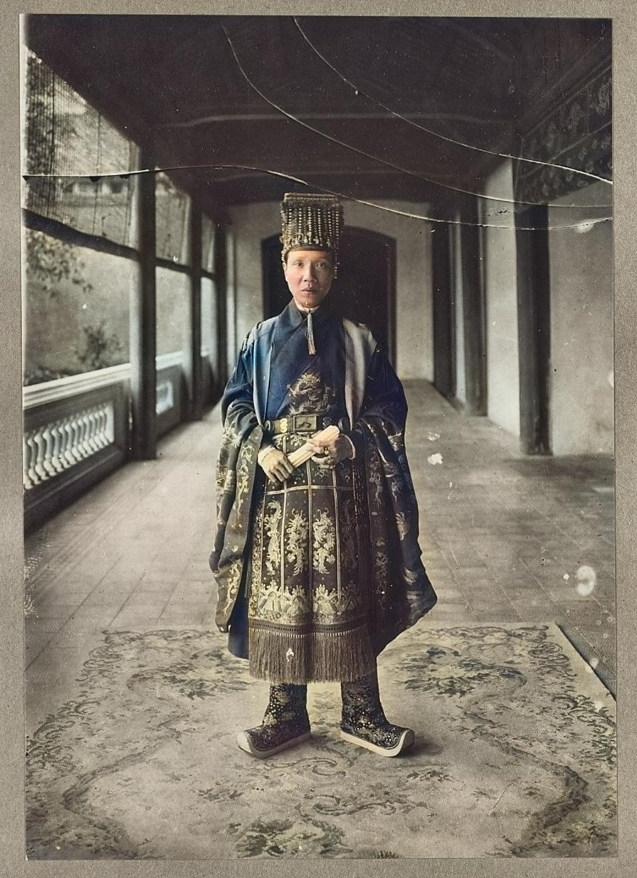 越南皇帝老照片图片