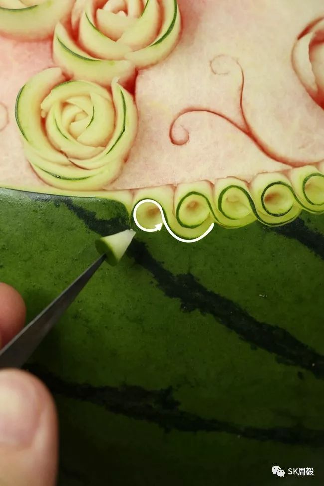 西瓜三瓣花--周毅重磅推荐基础高清视频 图文教程_花瓣