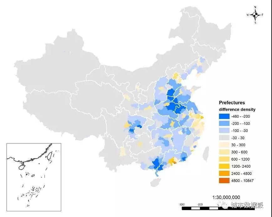 中国人口迁移模式基于移动定位数据的分析丨城市数据派